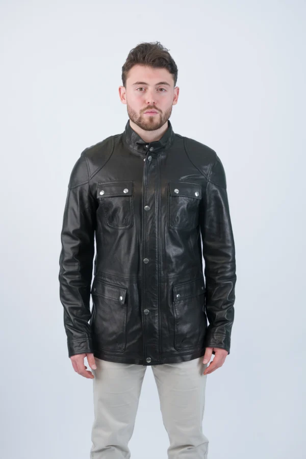 The Executive Leather Jacket For Men