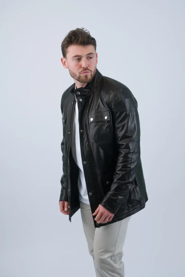 The Executive Leather Jacket For Men
