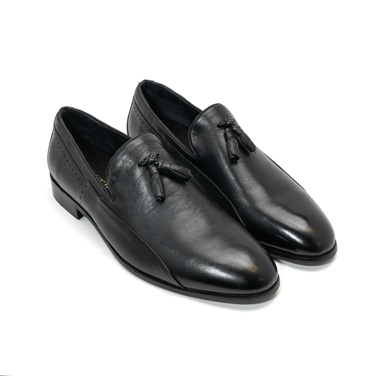 Most Comfortable Black Loafers with Tassel - Snover