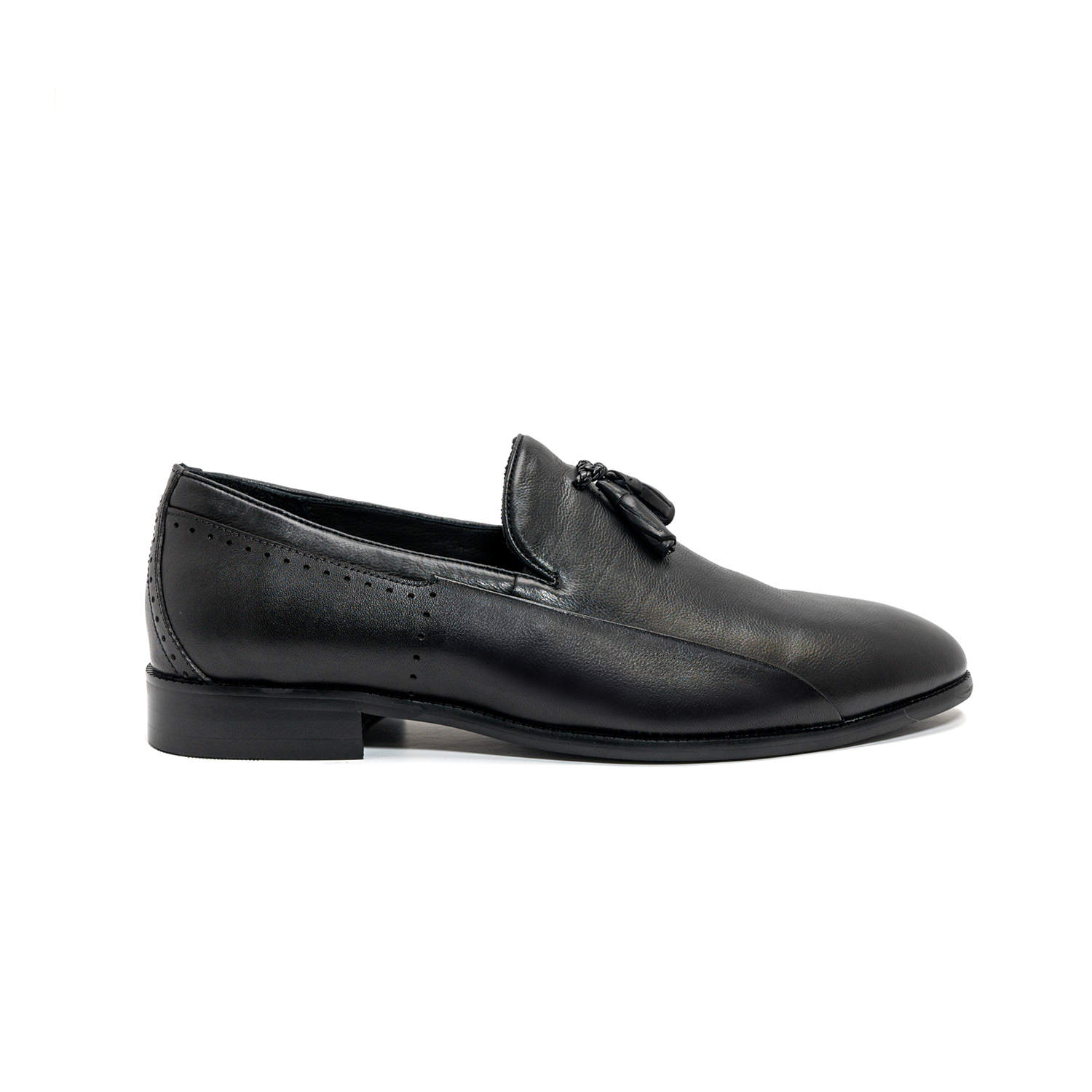 Most Comfortable Black Loafers with Tassel - Snover