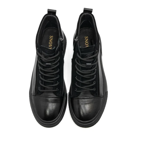 Black Suede Sneakers pair