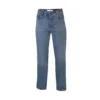 Blue- High Rise Straight Fit Jeans
