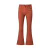 Rust color High rise bell bottoms
