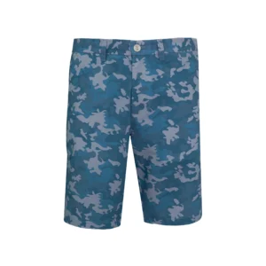Blue Camouflage Golf Shorts