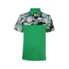 Green Camo Golf T Shirt
