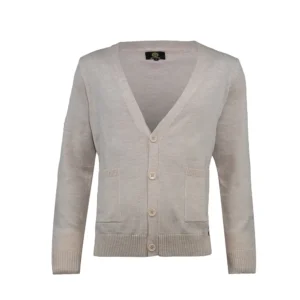 Beige Cardigan Merino Wool