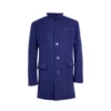 Blue Wool Coat