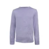 Lilac Merino Wool Sweater for Men