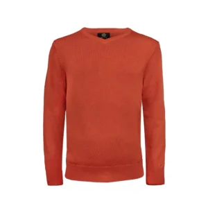 Orange Merino Wool Sweater