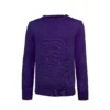 Purple Merino Wool Sweater