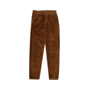 Brown Corduroy Track pants For Men