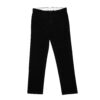 Black Corduroy Chino Pant