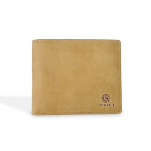 Leather Beige Wallet