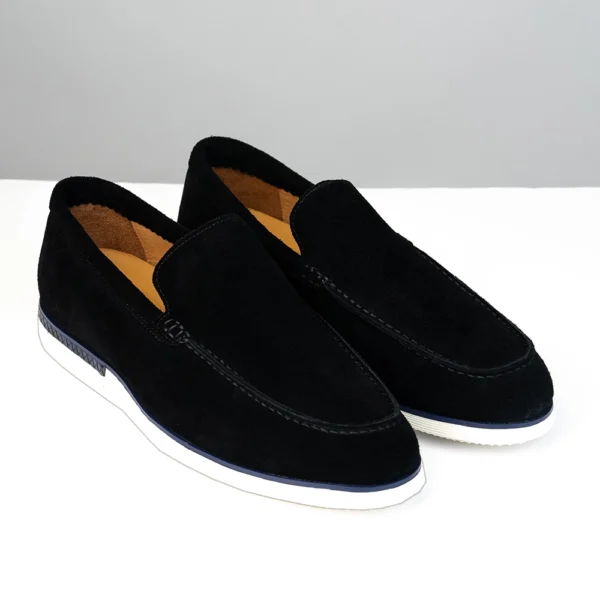 Black Suede Loafer - Image 2