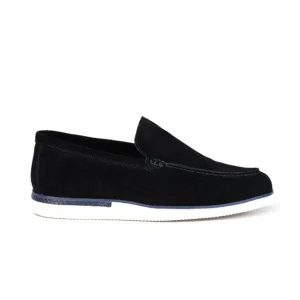 Black Suede Loafer