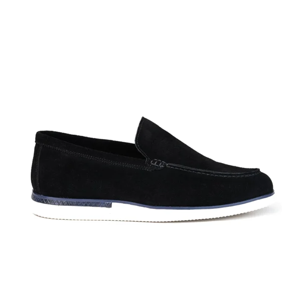 Black Suede Loafer