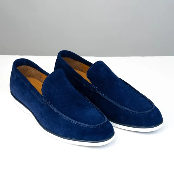 Blue Suede Loafer - Image 2