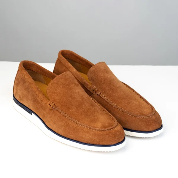 Caramel Suede Loafer - Image 2