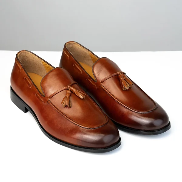 Chestnut Brown-Loafer Front