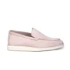 Pink Suede Loafer